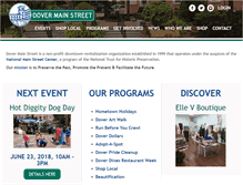 Tablet Screenshot of dovermainstreet.org